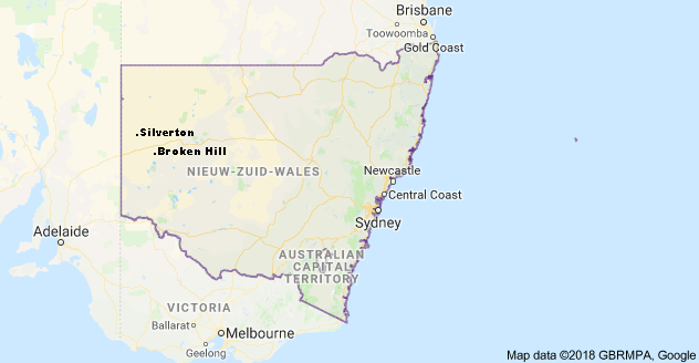Map New South Wales